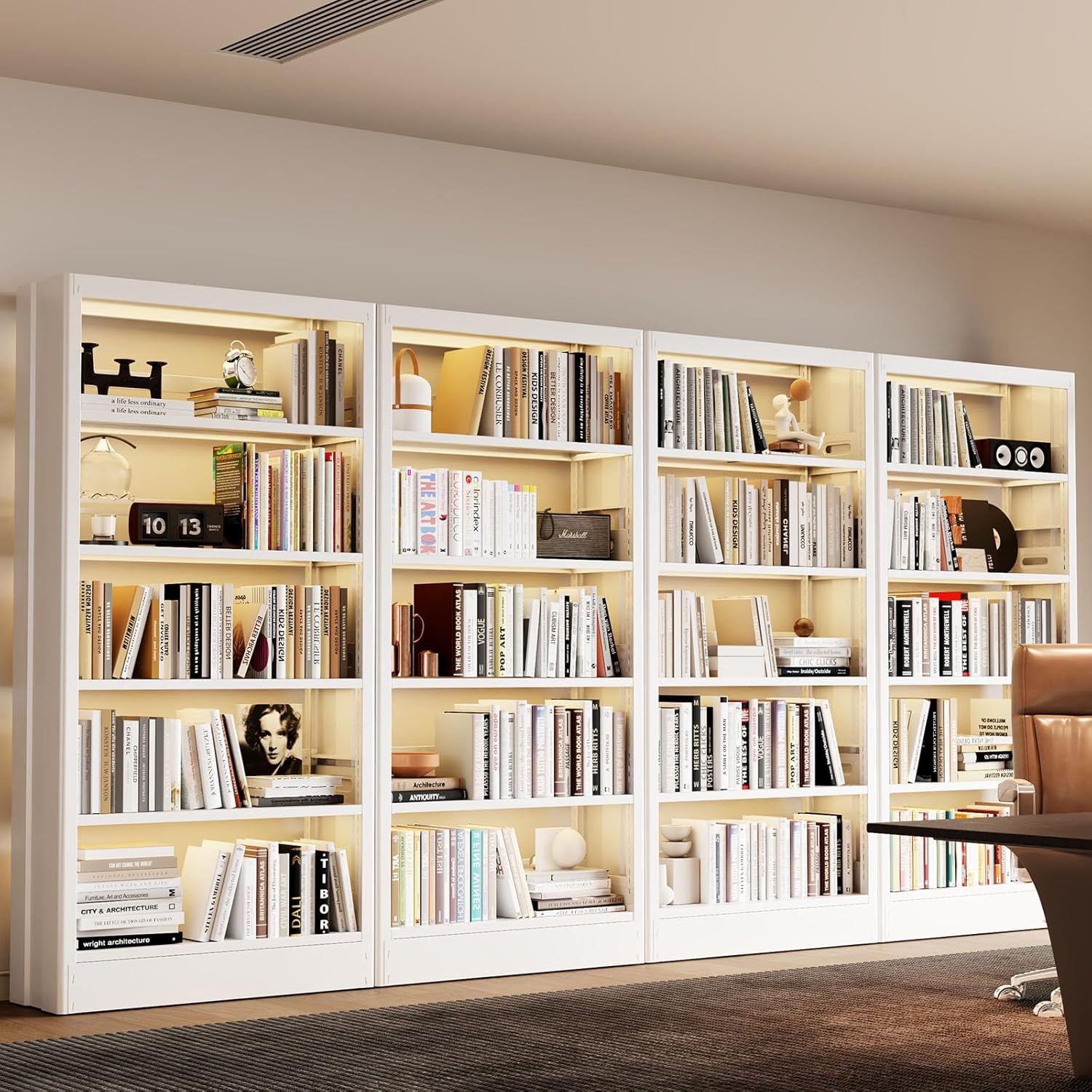 Bookshelf 5 Tier - Libreria a 5 Ripiani in Metallo