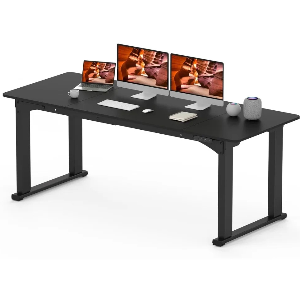 Office Furniture In Usa - Scrivania Regolabile Elettricamente con 4 Gambe,
