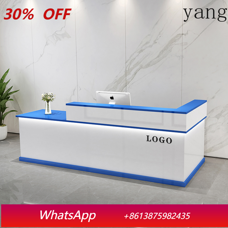 Office Furniture In Usa - Bancone Reception di Lusso per Stoccaggio,