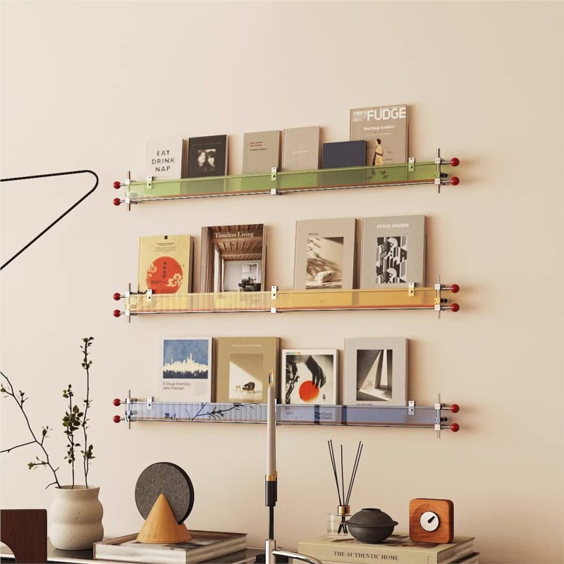 Office Furniture Brand - Espositore da parete per libri, portariviste