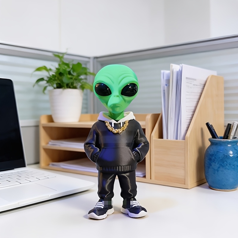 Office Furniture Brand - 1 Pezzo Figura di Alieno Verde