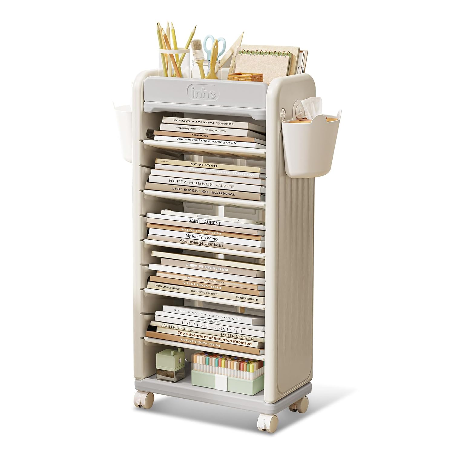 ®   Carrello per Libri a 7 Rip - Book Cart Rolling recensione e prezzo