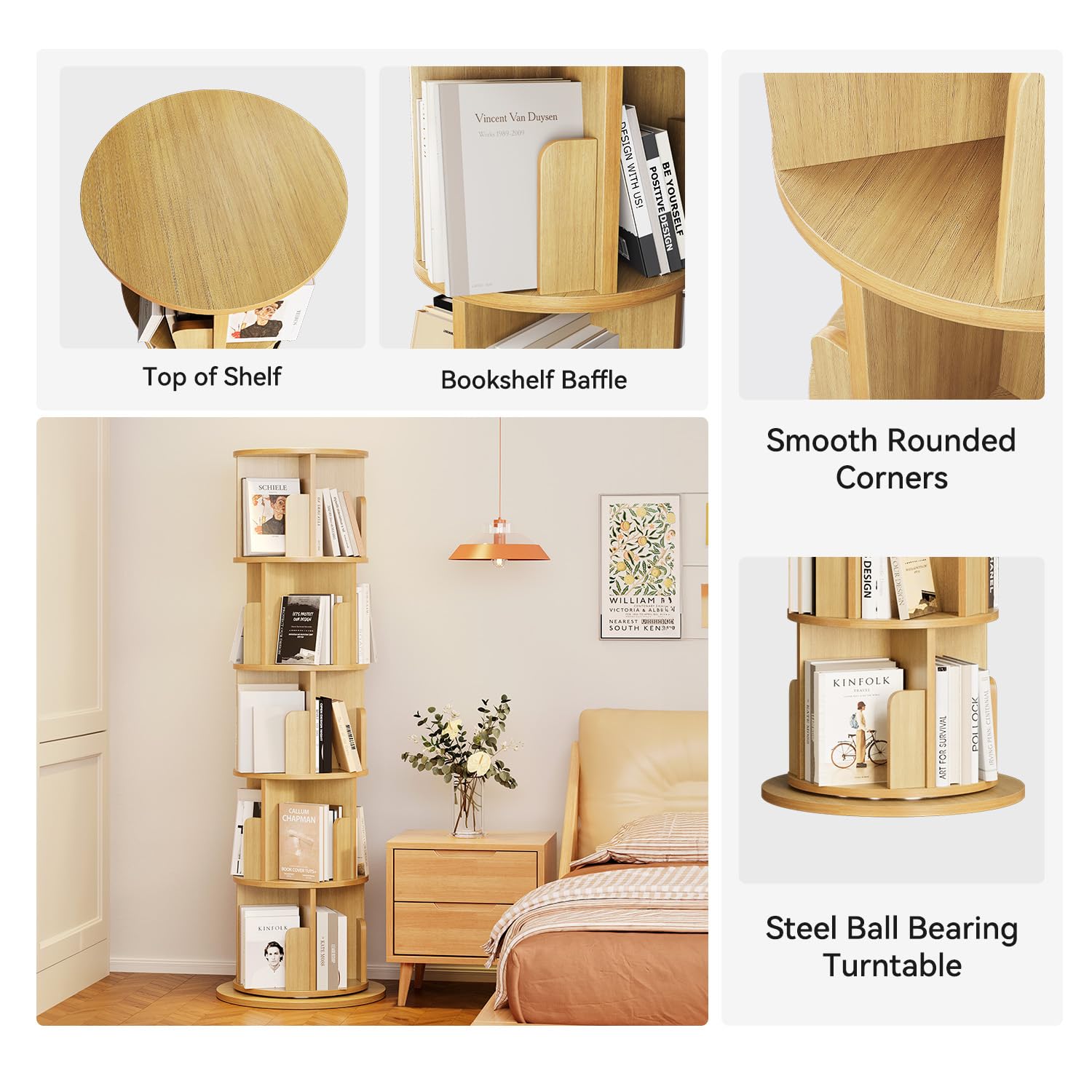Armadietto per bambini Libreri - Bookshelf 5 Tier recensione e prezzo