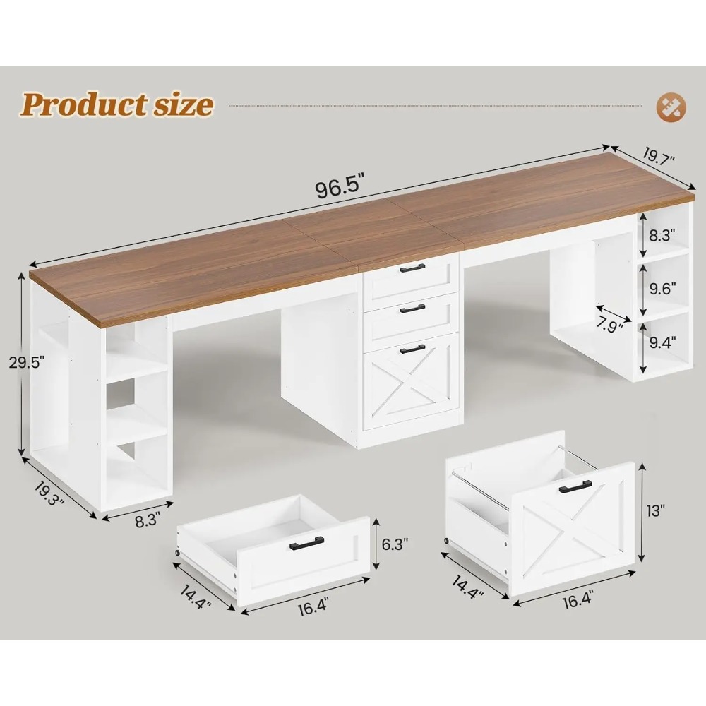 Scrivania per Computer da 96,5 - Office Furniture In Usa recensione e prezzo