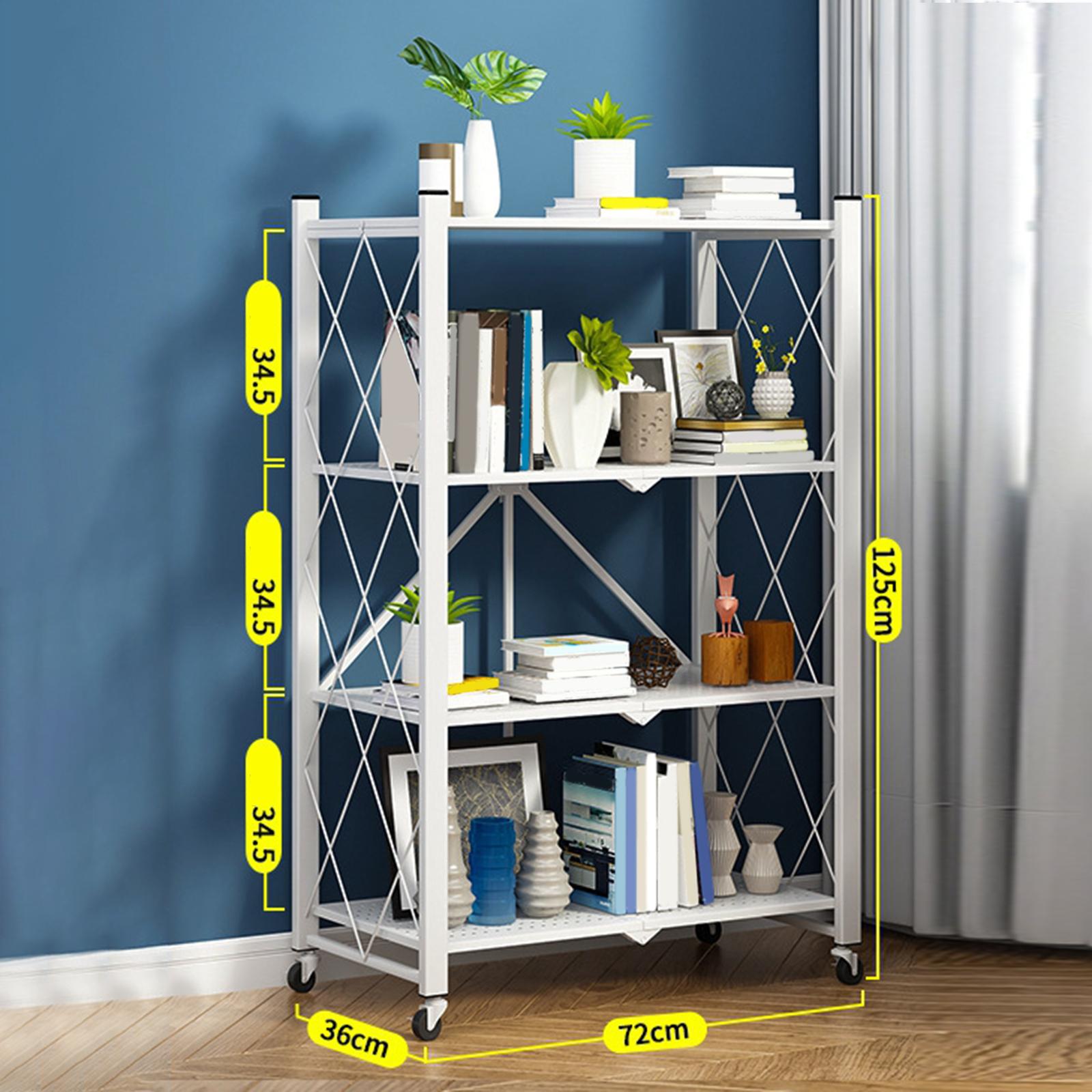 Carrello Scaffale Pieghevole a - Bookshelf 5 Tier recensione e prezzo