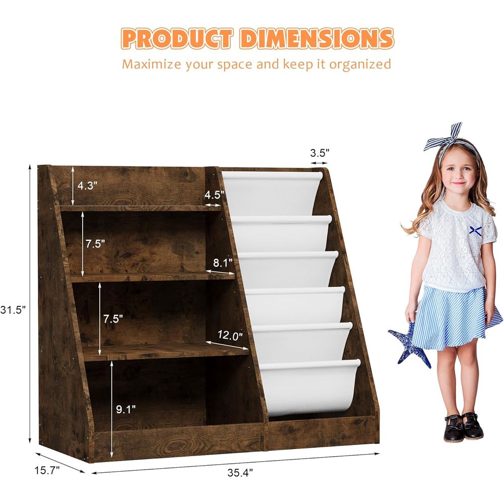 Libreria in legno a 4 ripiani  - Bookshelf 5 Tier recensione e prezzo